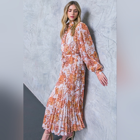 Flying Tomato Social Sensation Woven Midi Dress - Picture 1 of 9